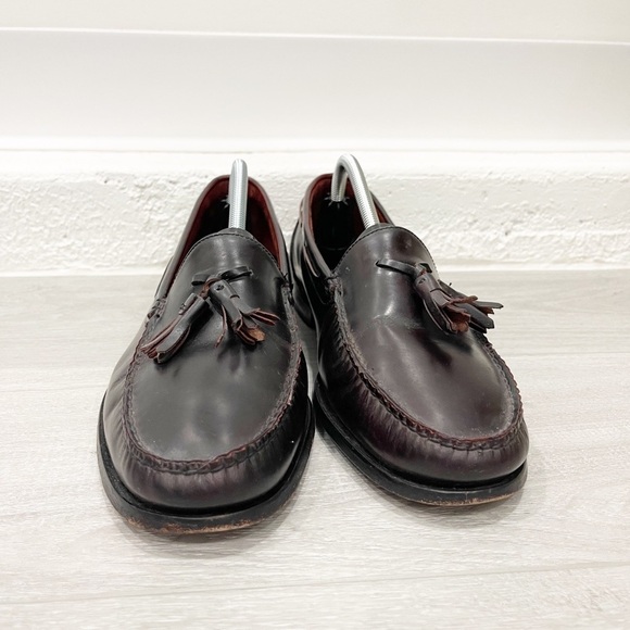 Cole Haan Pinch Grand Tassel Slip-On Loafer Moccasin Burgundy Leather 10.5 main image 4